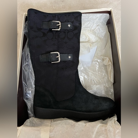 Coach boots - 8 - BRAND NEW - Picture 1 of 5